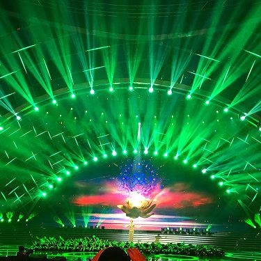 Hunan TV's 2018 Global Chinese Spring Festival Gala stage lighting(001)